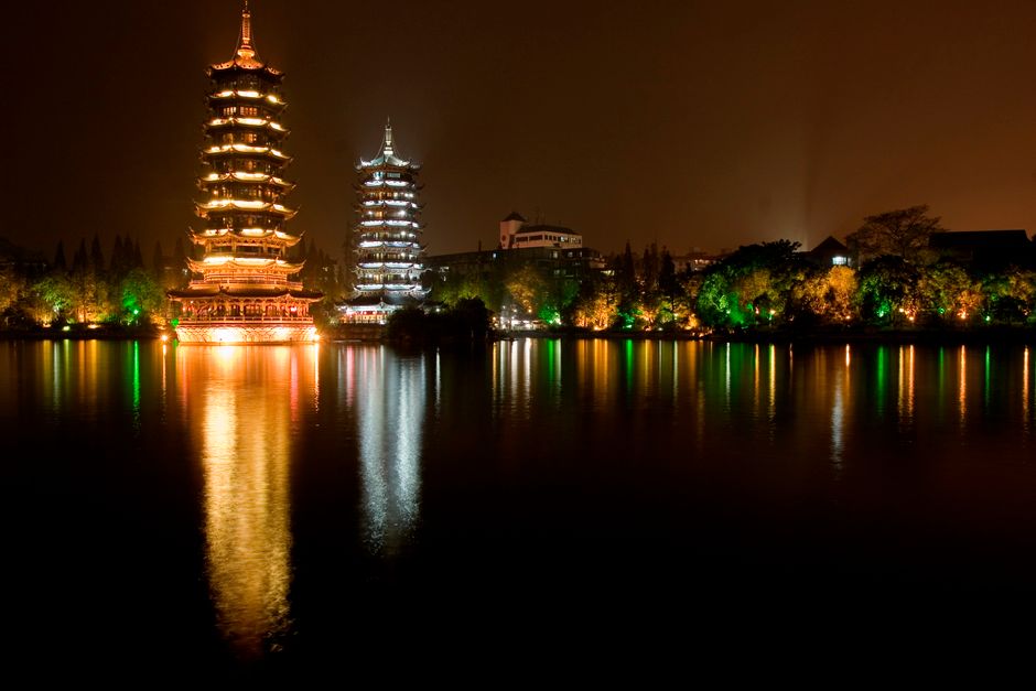 两江四湖夜景