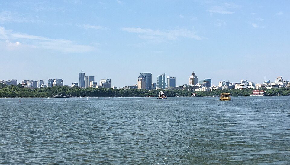杭州西湖全景