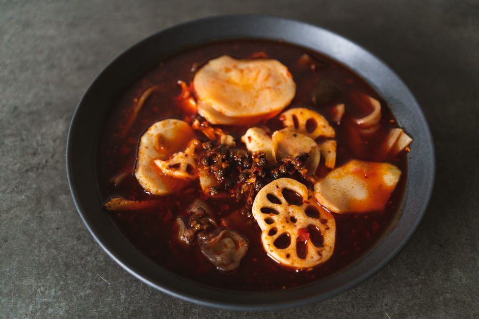 Sichuan hotpot spread