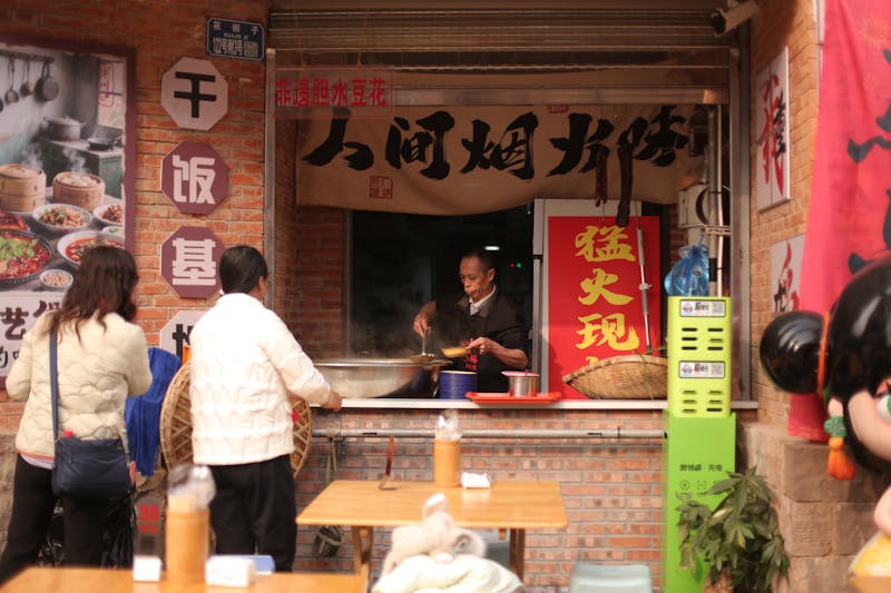 Xi'an noodles — biangbiang, oil-splashed, and saozi noodles