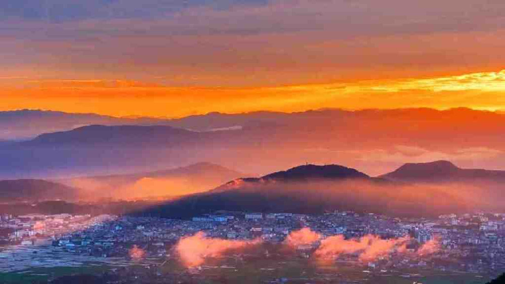 保山城市天际线