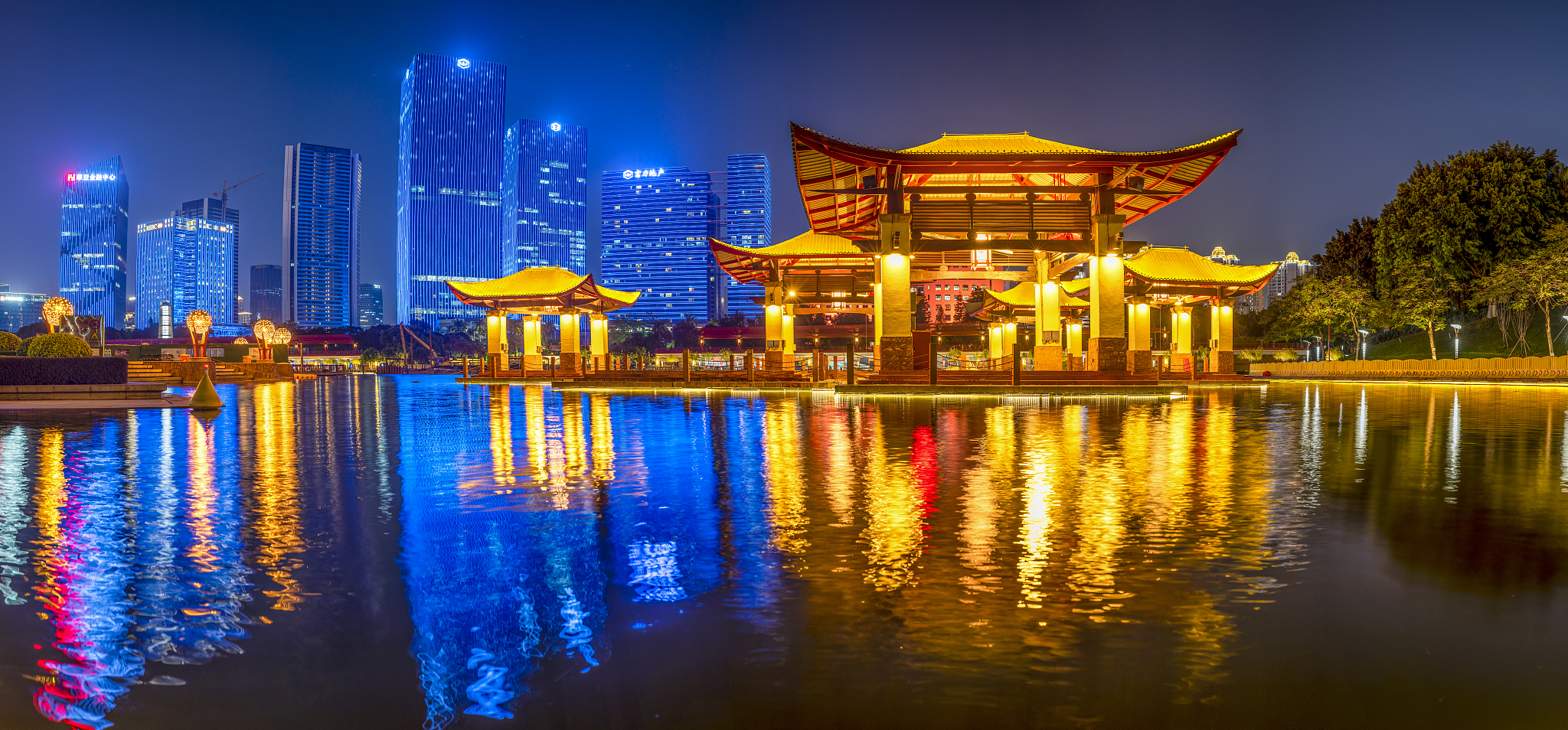 Foshan city skyline, China