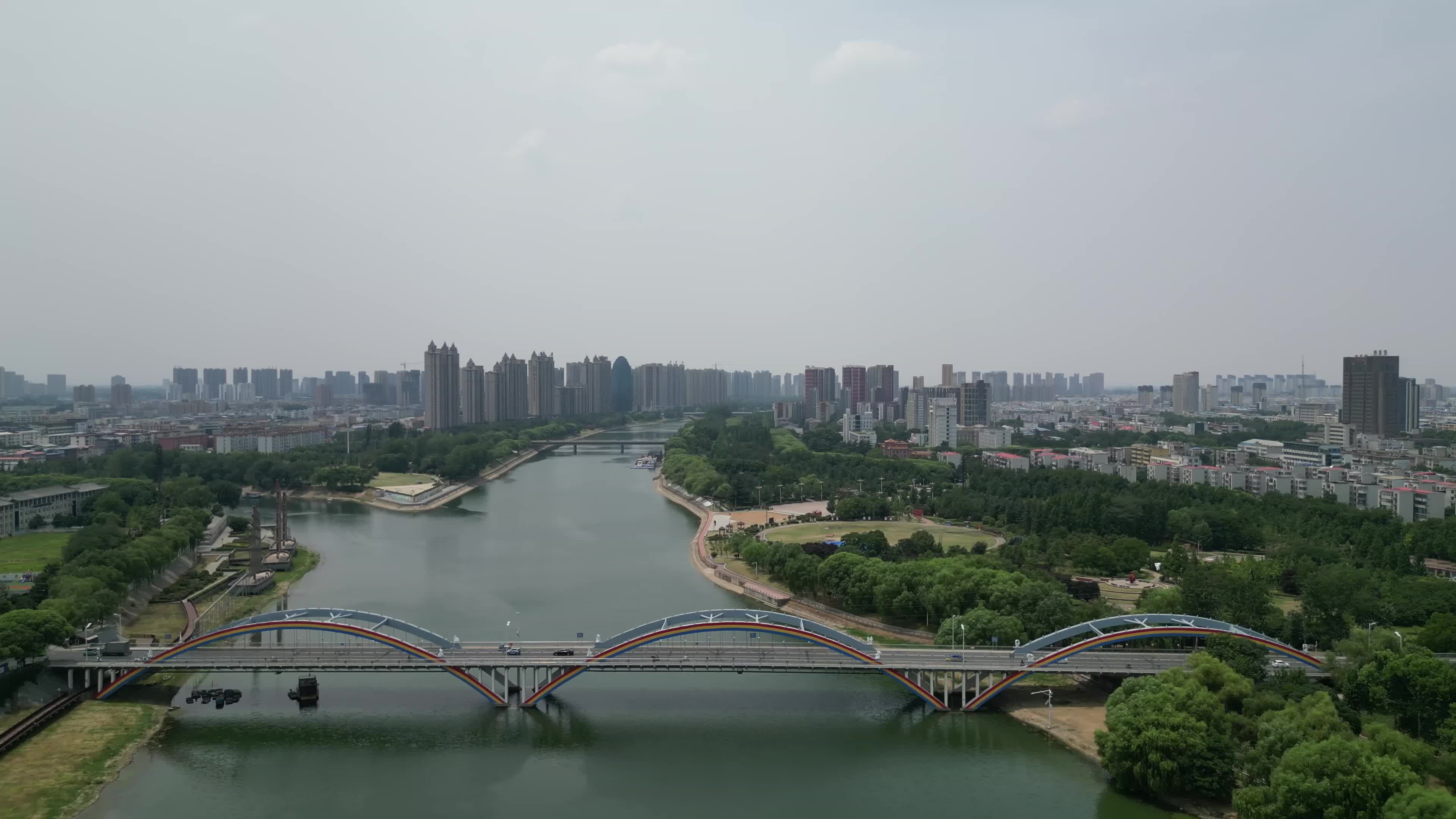 漯河城市天际线