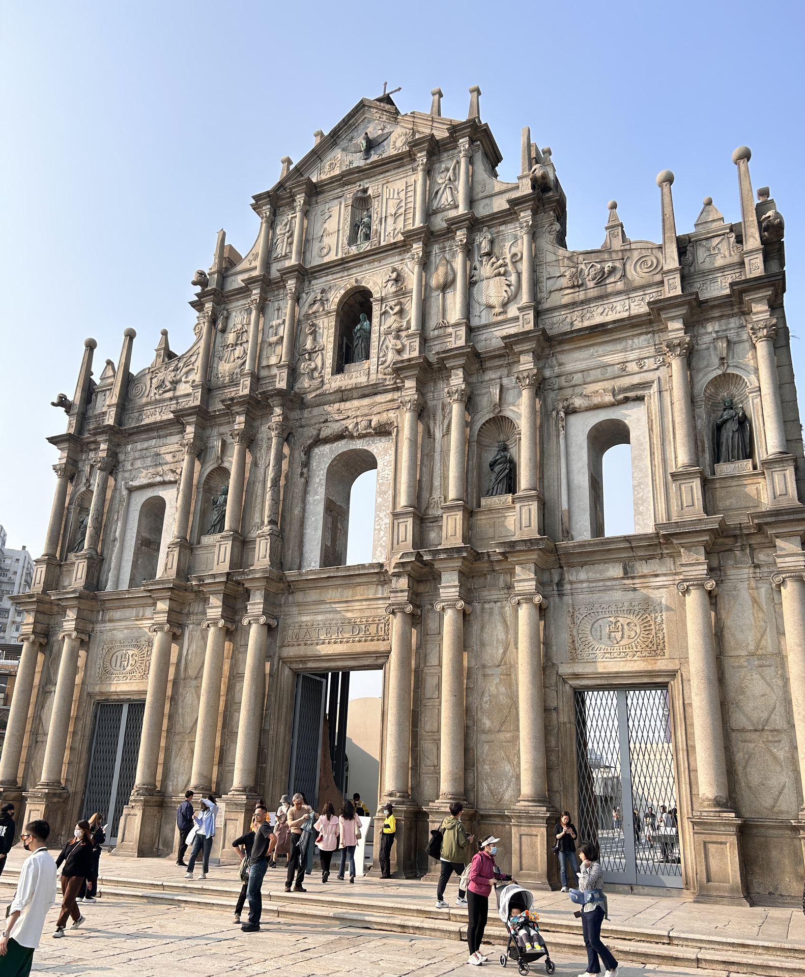 Macau city skyline, China