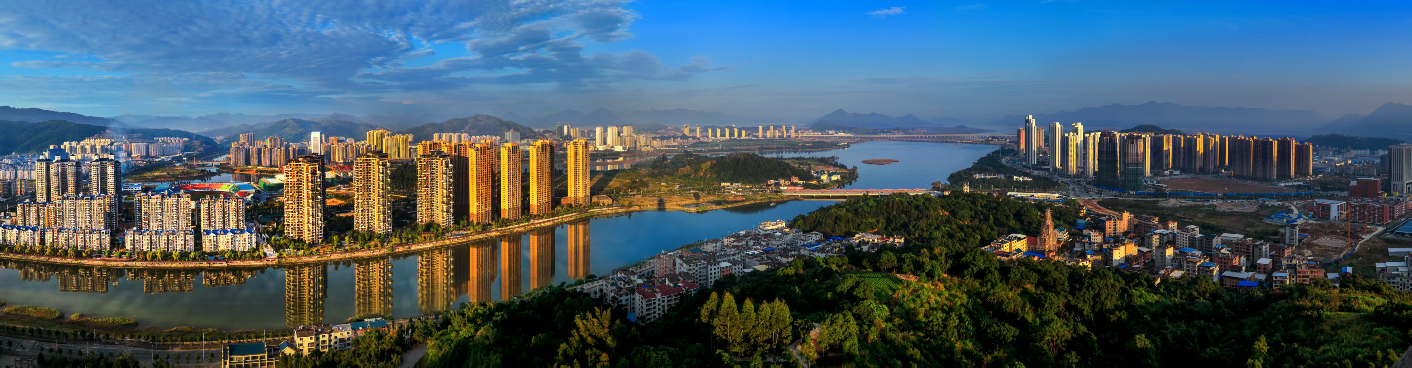 宁德城市天际线