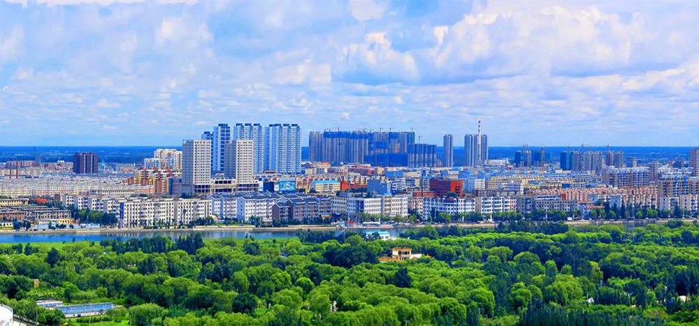 铁岭城市天际线