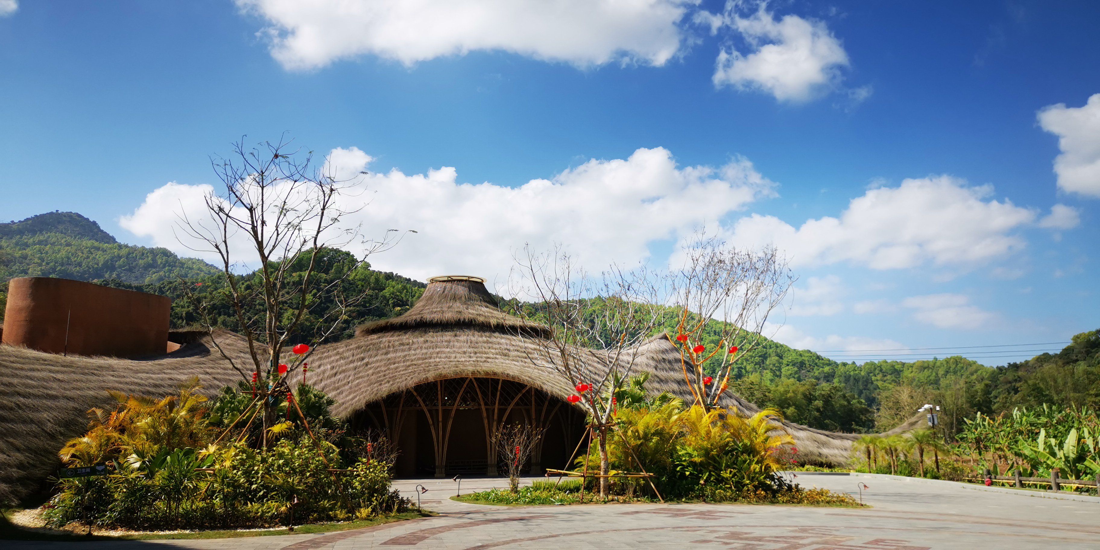 五指山城市天际线