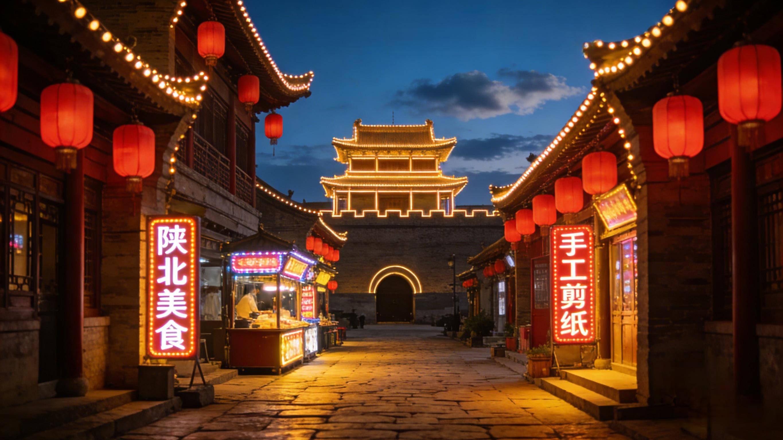 榆林城市天际线
